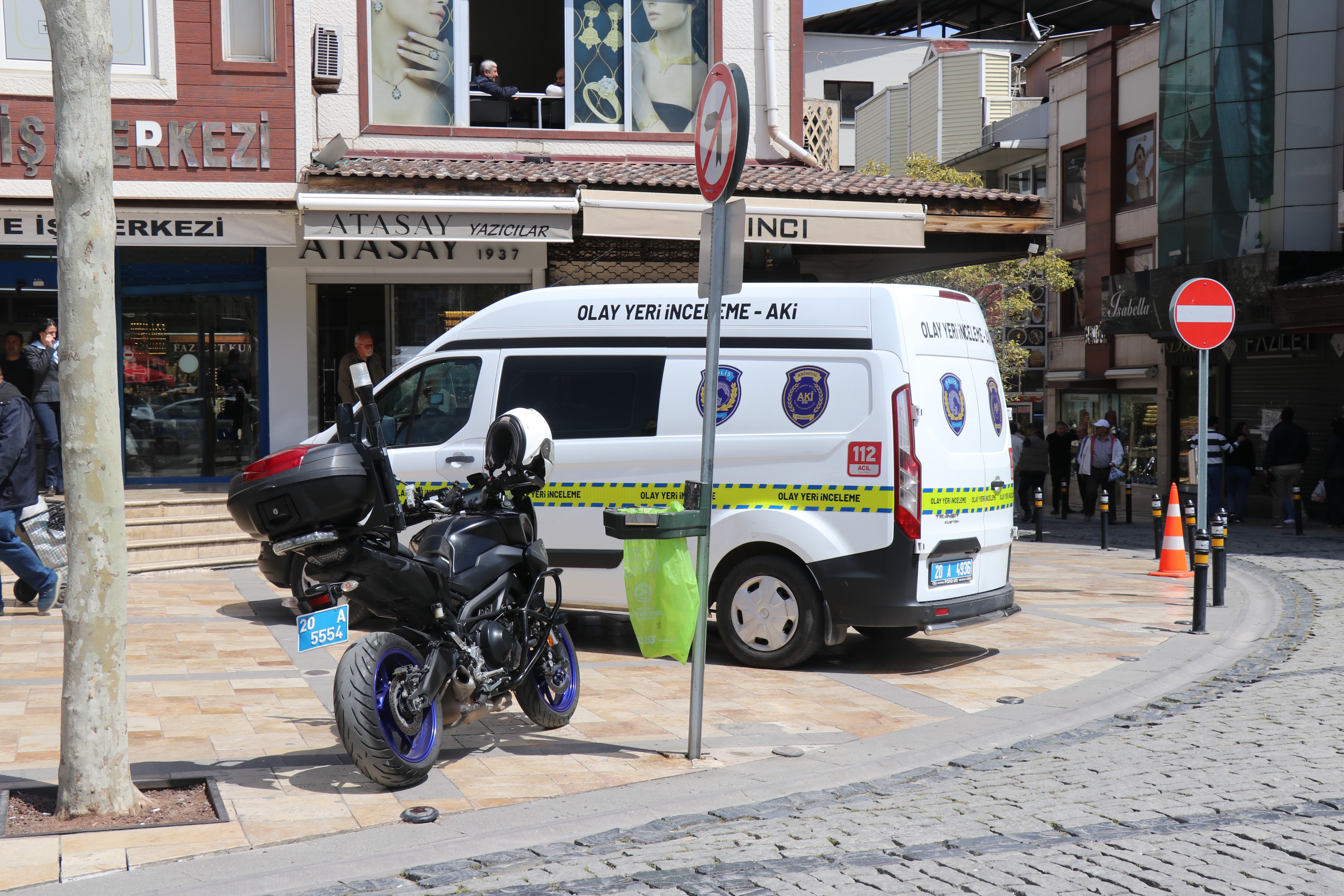 Döviz bürosunda silahlı kavgada 1 kişi yaralandı