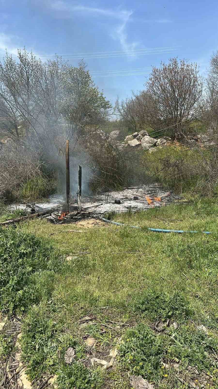 Bilecik’te otluk alanda çıkan yangın korkuttu