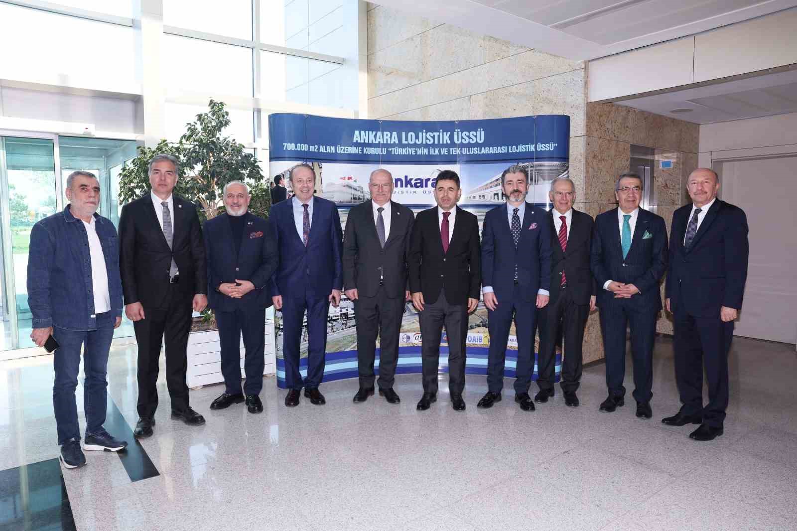 ATO Başkanı Baran: "Türkiye’nin kalbi Ankara, demiryolu ile karayolunu entegre ederek, ticaret ve lojistiği aynı potada eritiyor"