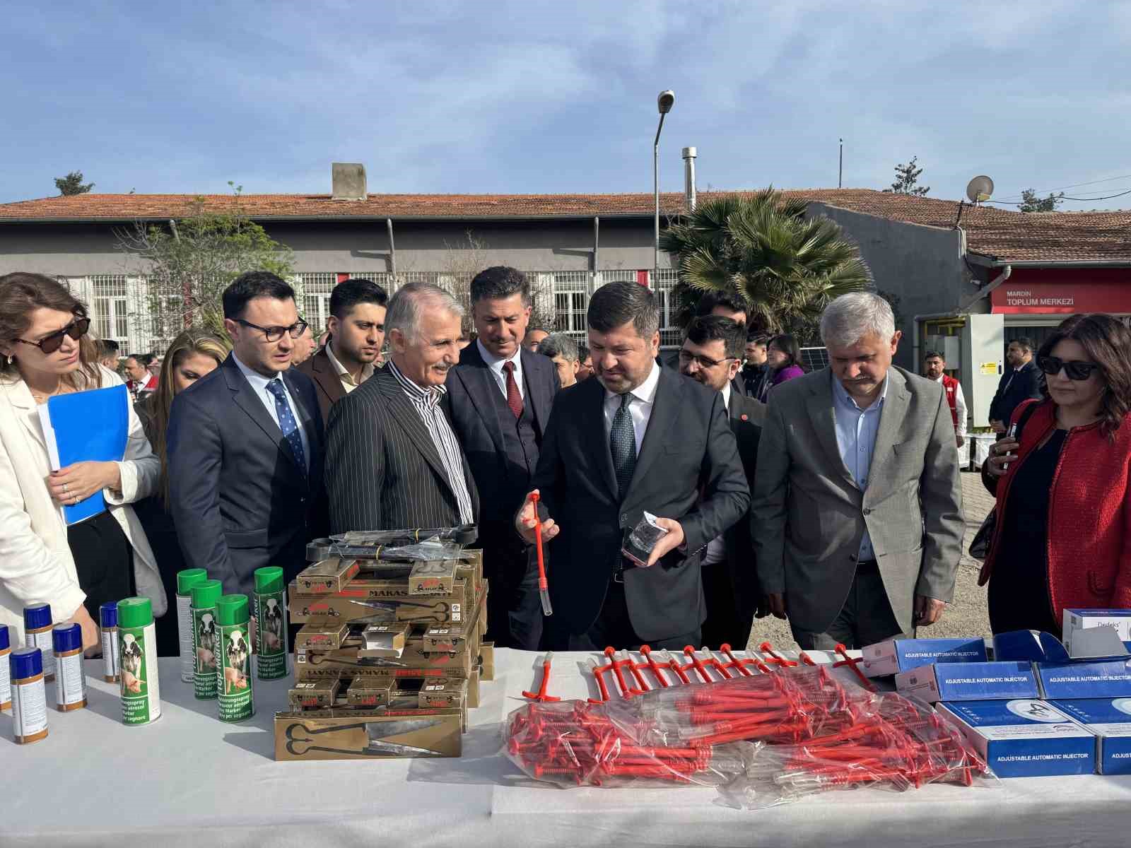 Mardin’de INSURE Projesi kapsamında 4 milyon liralık ekipman teslim töreni