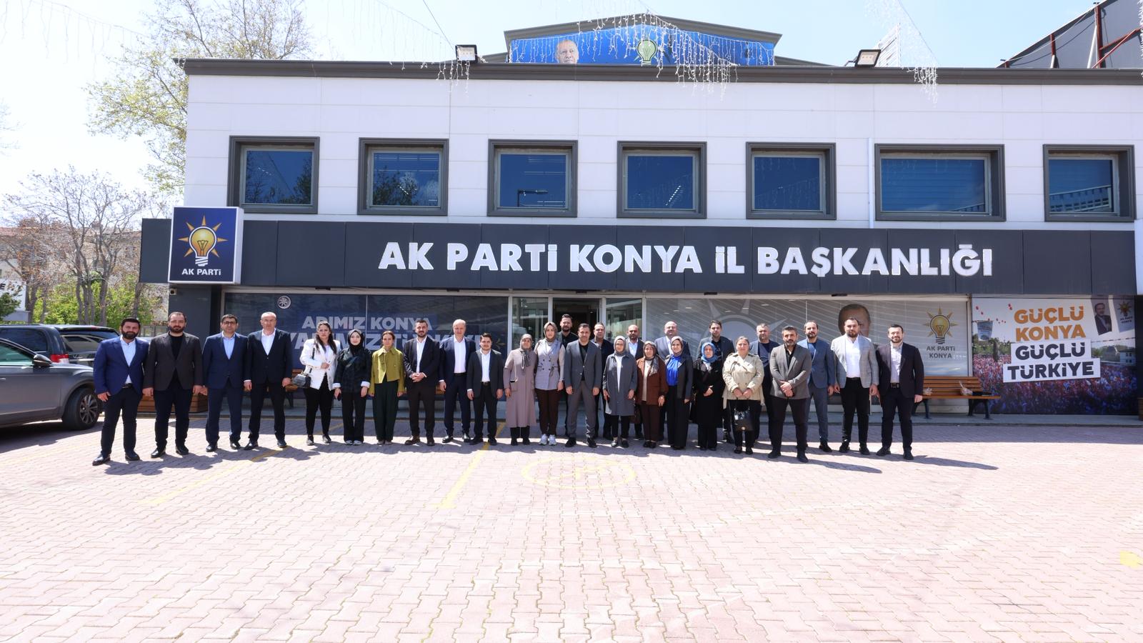 AK Parti Konya Teşkilatı Bozkır’da Yoğun Saha Mesaisi Gerçekleştirdi