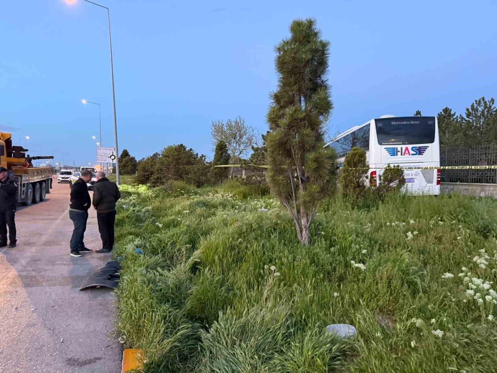 Konya’da yolcu otobüsü kazası: 1 ölü, 8 yaralı