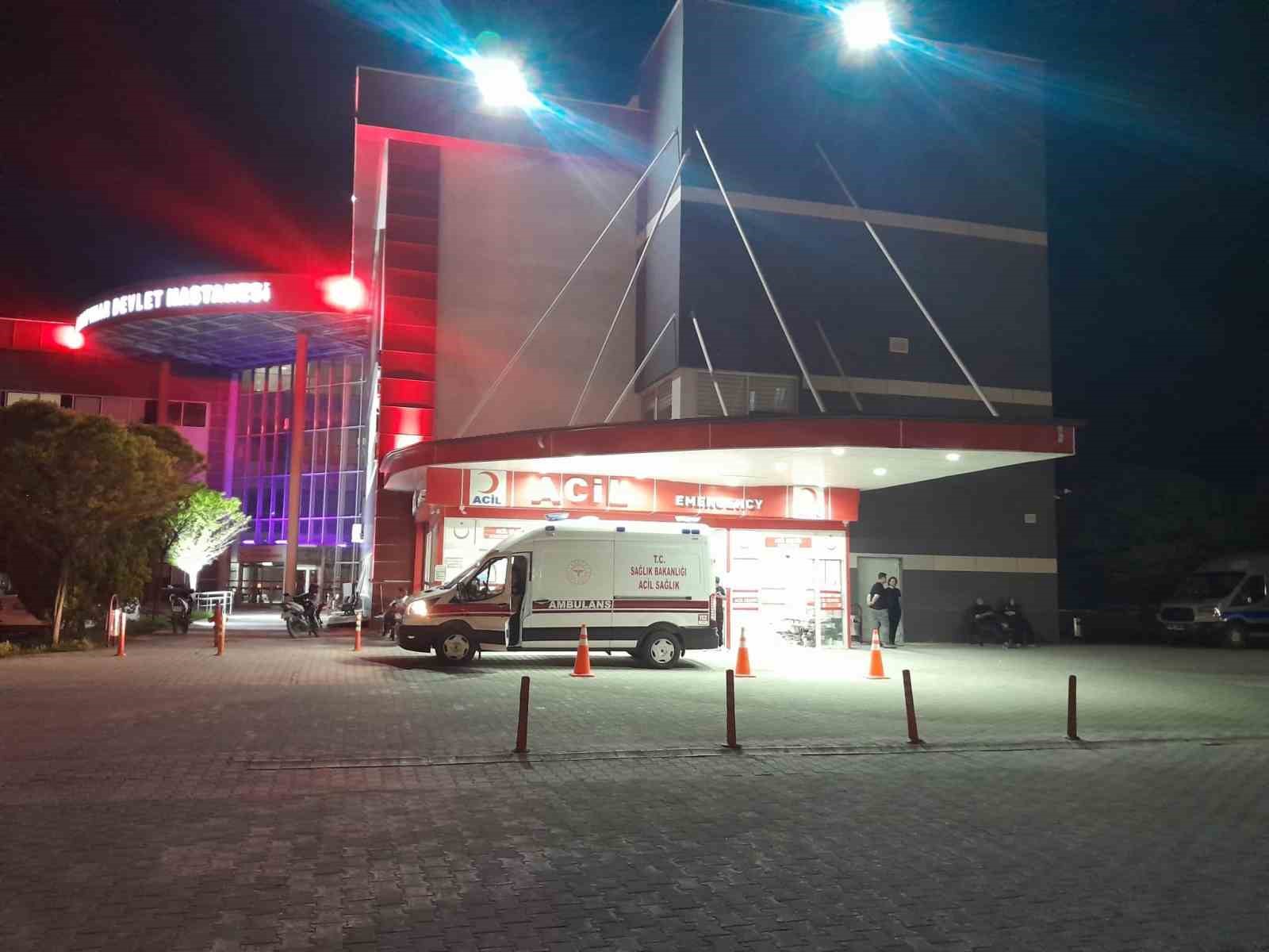 Otomobil yola çıkan köpeğe çarptı: 4 yaralı