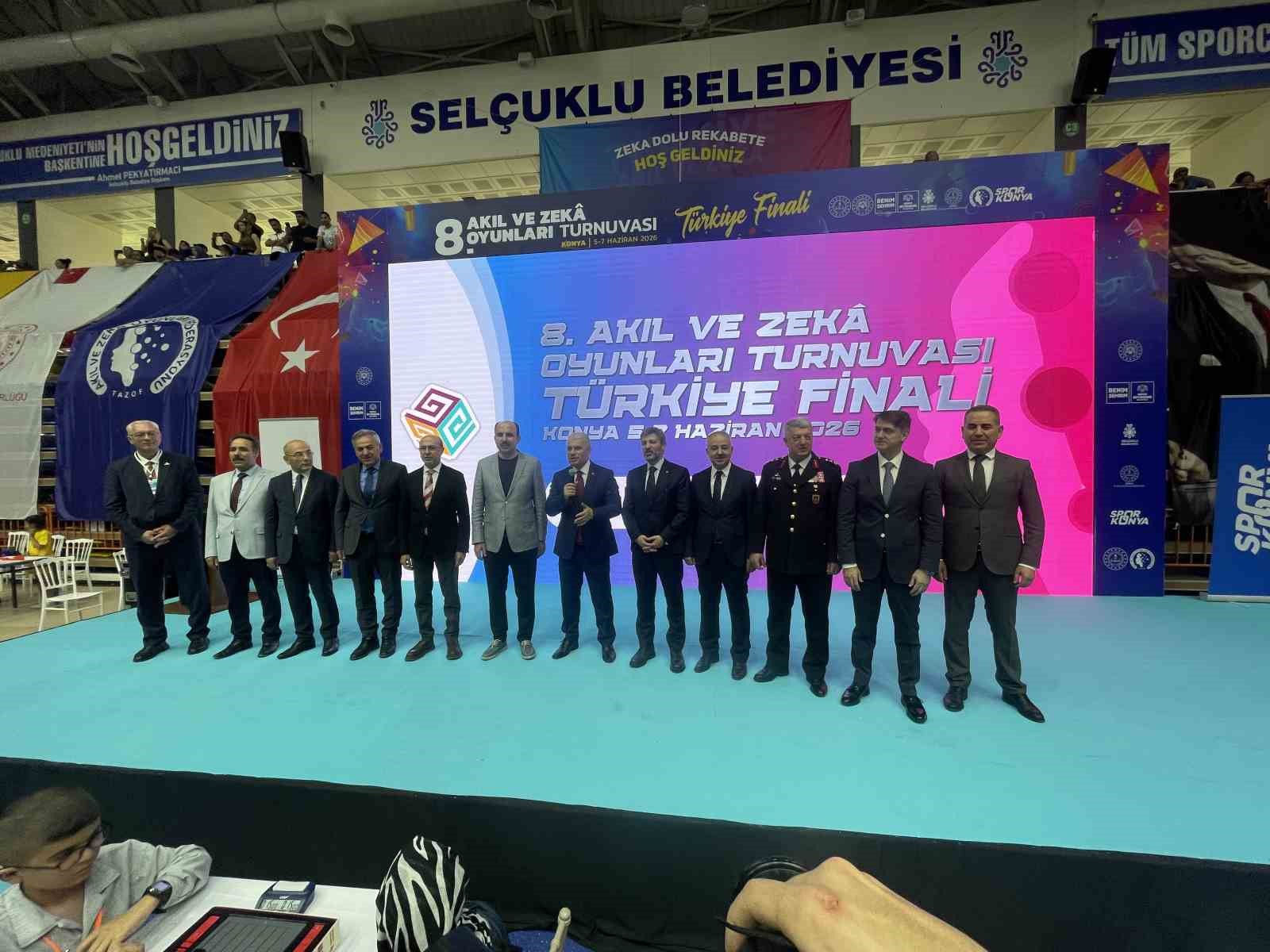 Akıl ve Zeka Oyunları Türkiye Finali Konya’da başladı