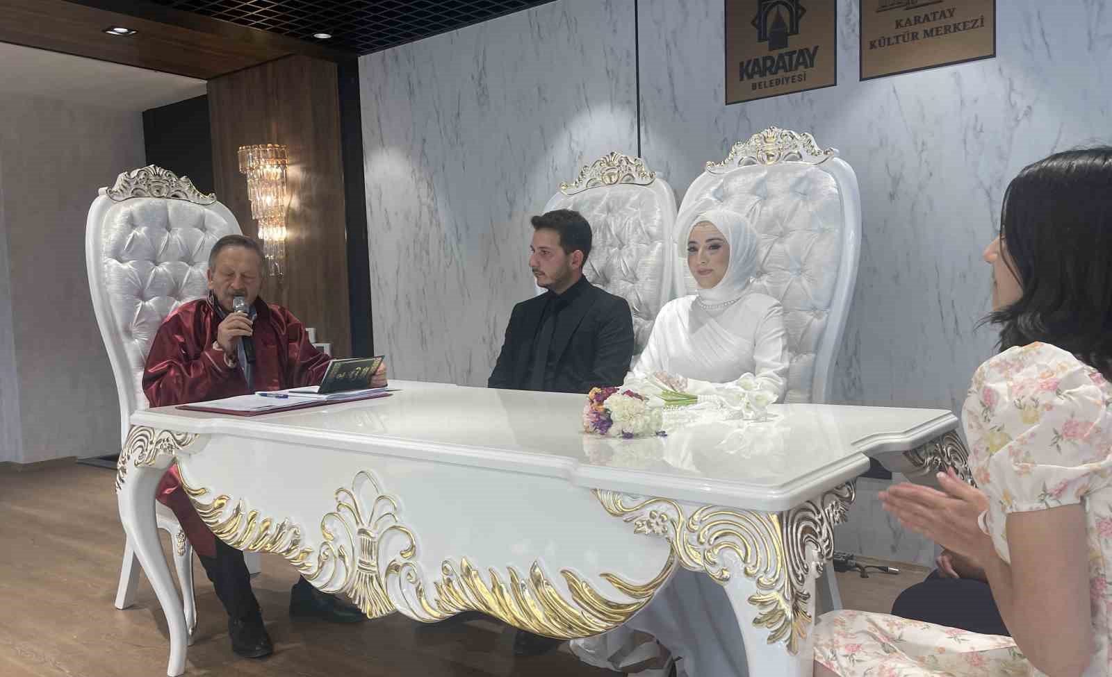 Konya’da "06.06.2026" nikah tarihi yoğunluğu