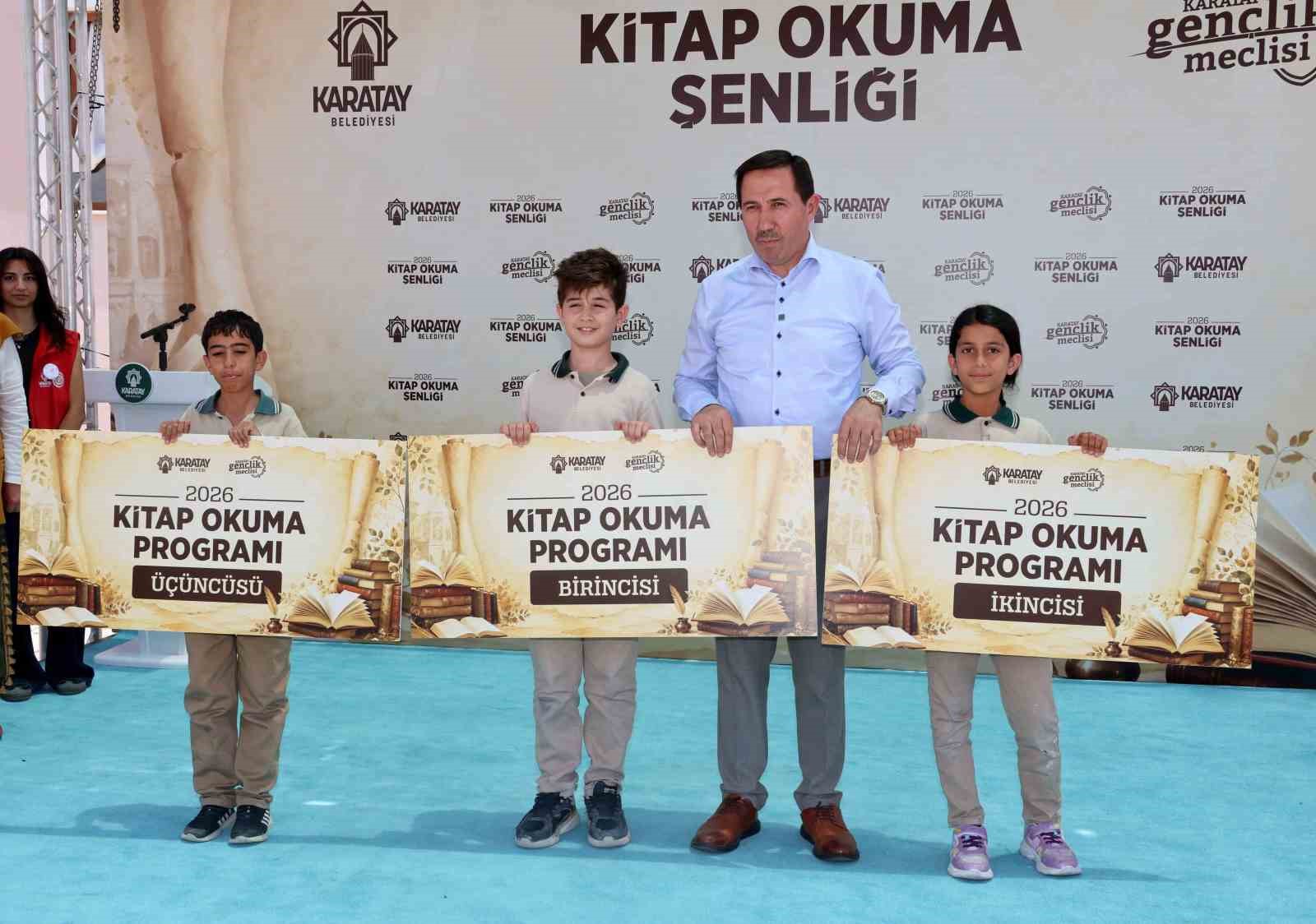 Karatay’da Kitap Okuma Projesi şenliklerle tamamlandı