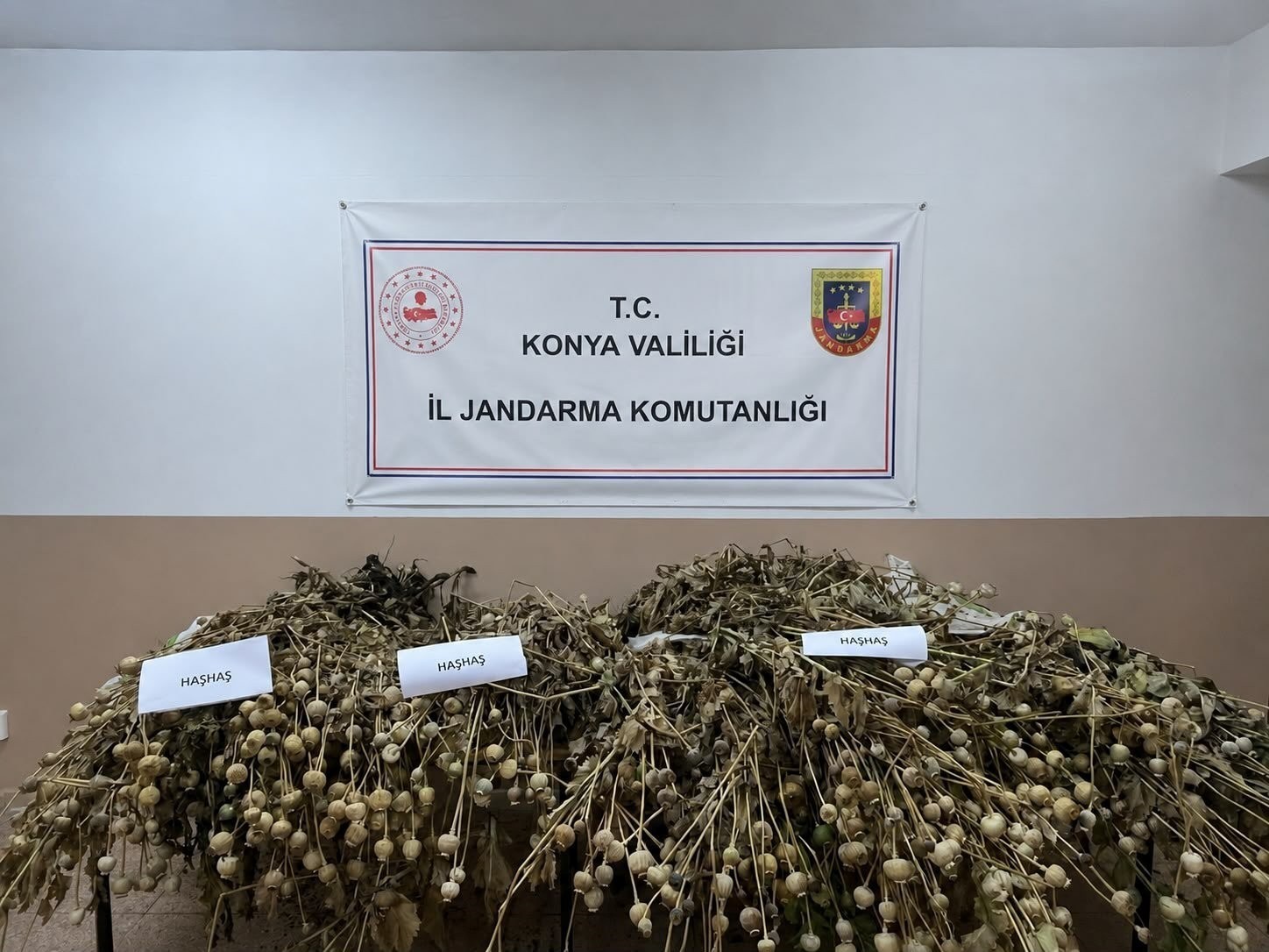 Konya’da jandarmadan uyuşturucu operasyonları: 5 tutuklama