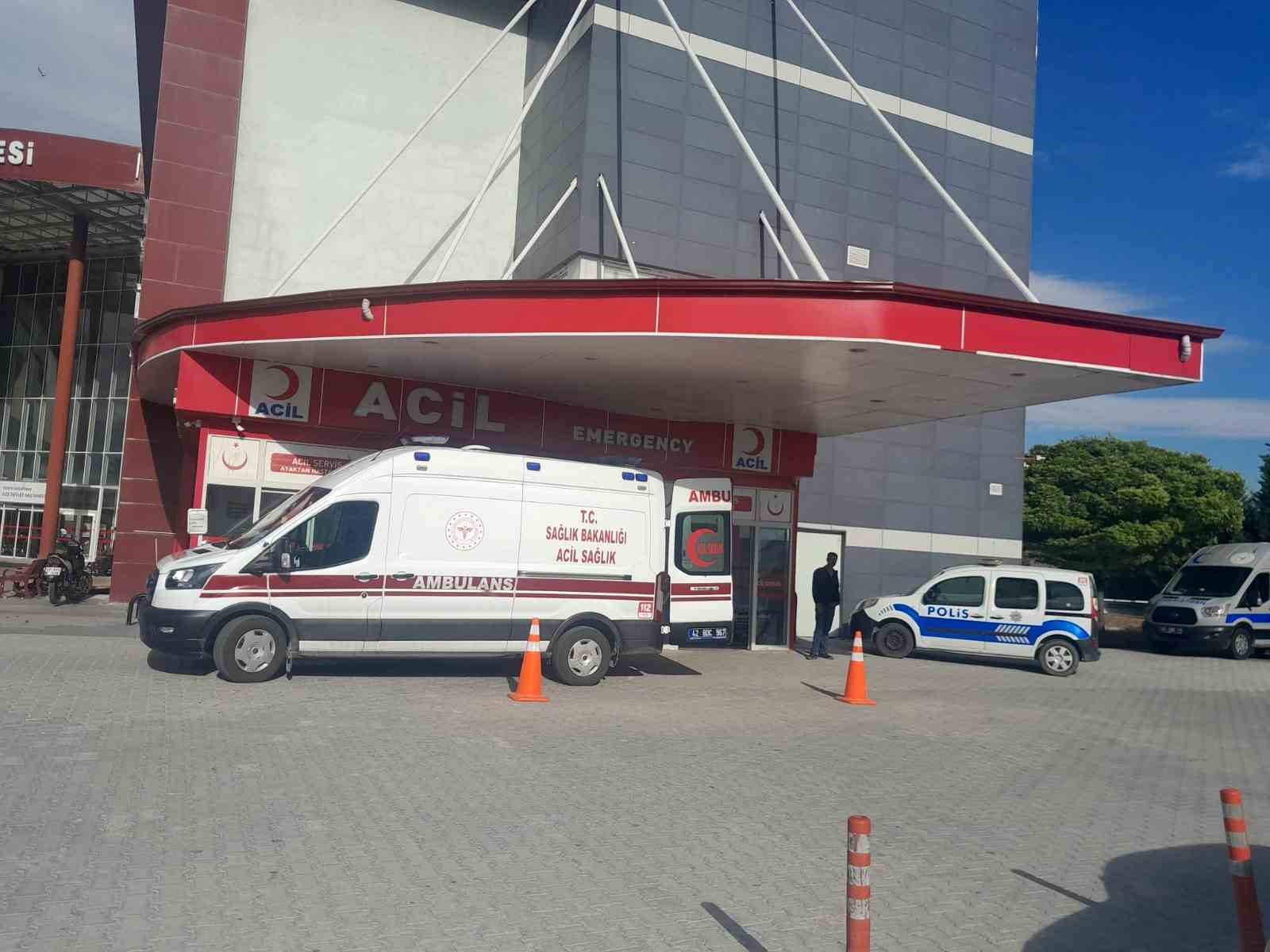 Karapınar’da otomobiller çarpıştı: 1 yaralı