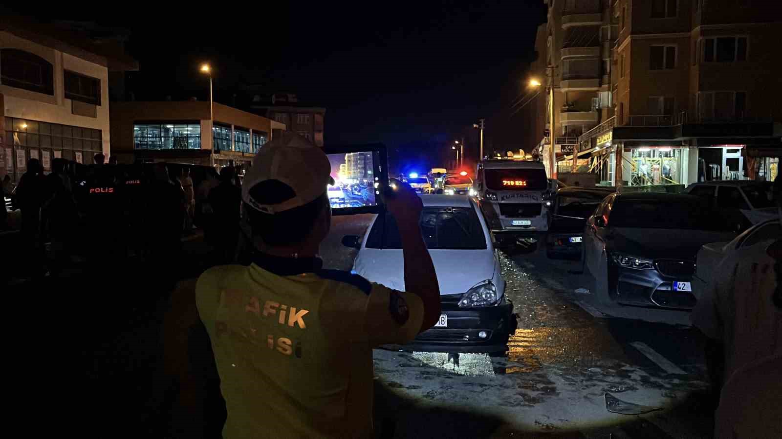 Konya’da otomobiller çarpıştı: 6 yaralı