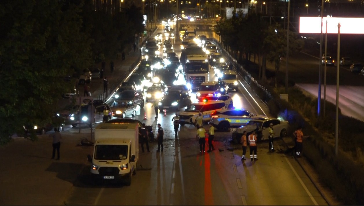 Konya’da iki otomobil çarpıştı: 2 yaralı