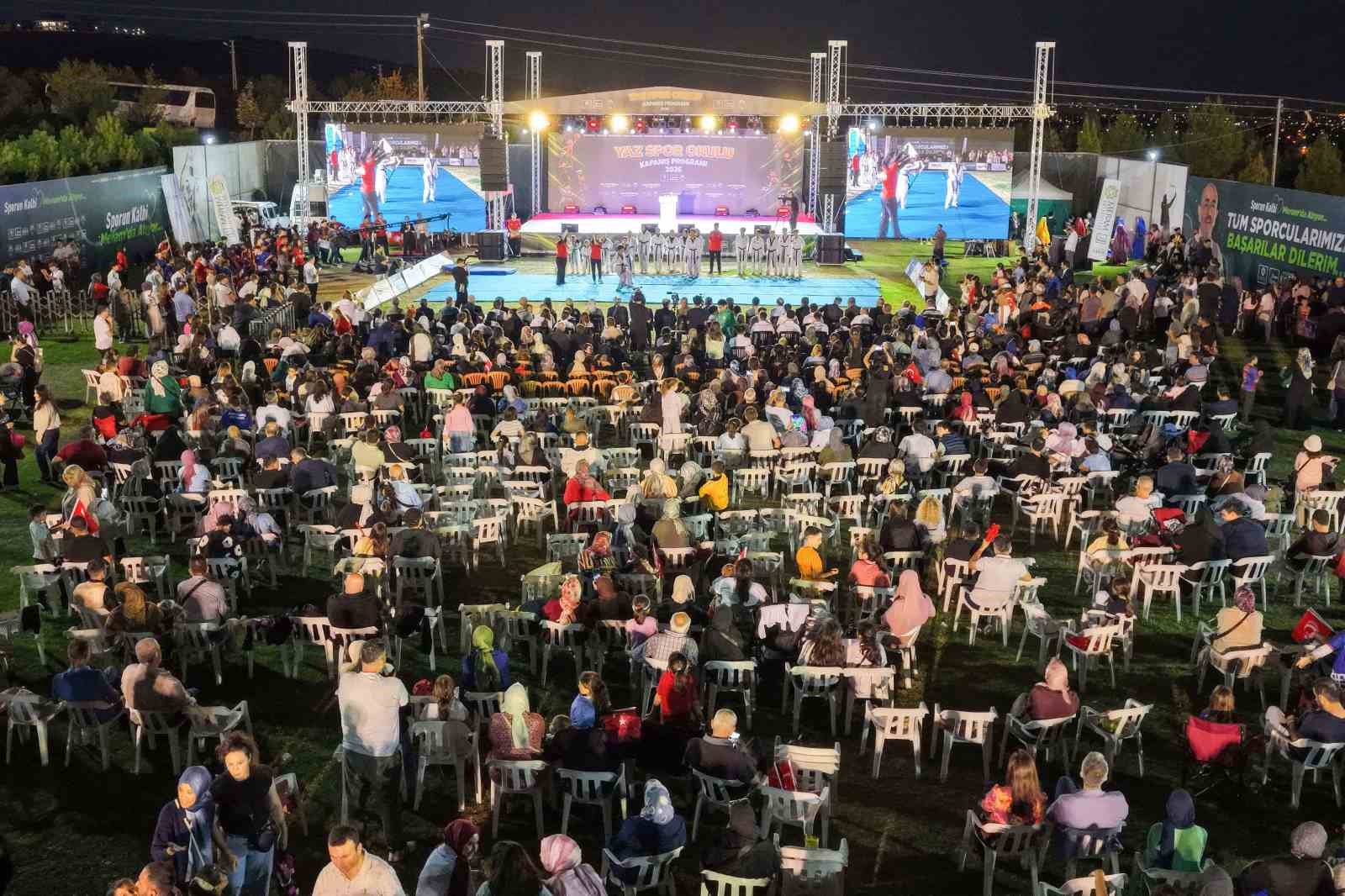 2026 Meram Mega Yaz Spor Okulları’nda muhteşem final