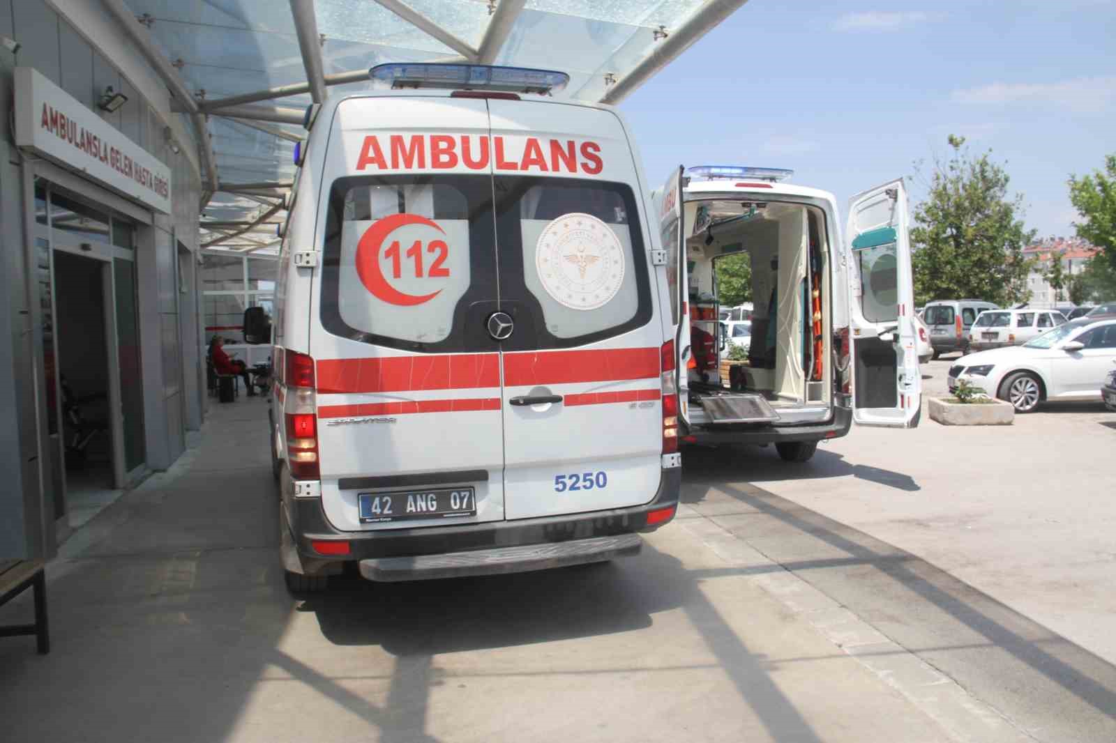 Beyşehir’deki 3 ayrı kazada 4 kişi yaralandı