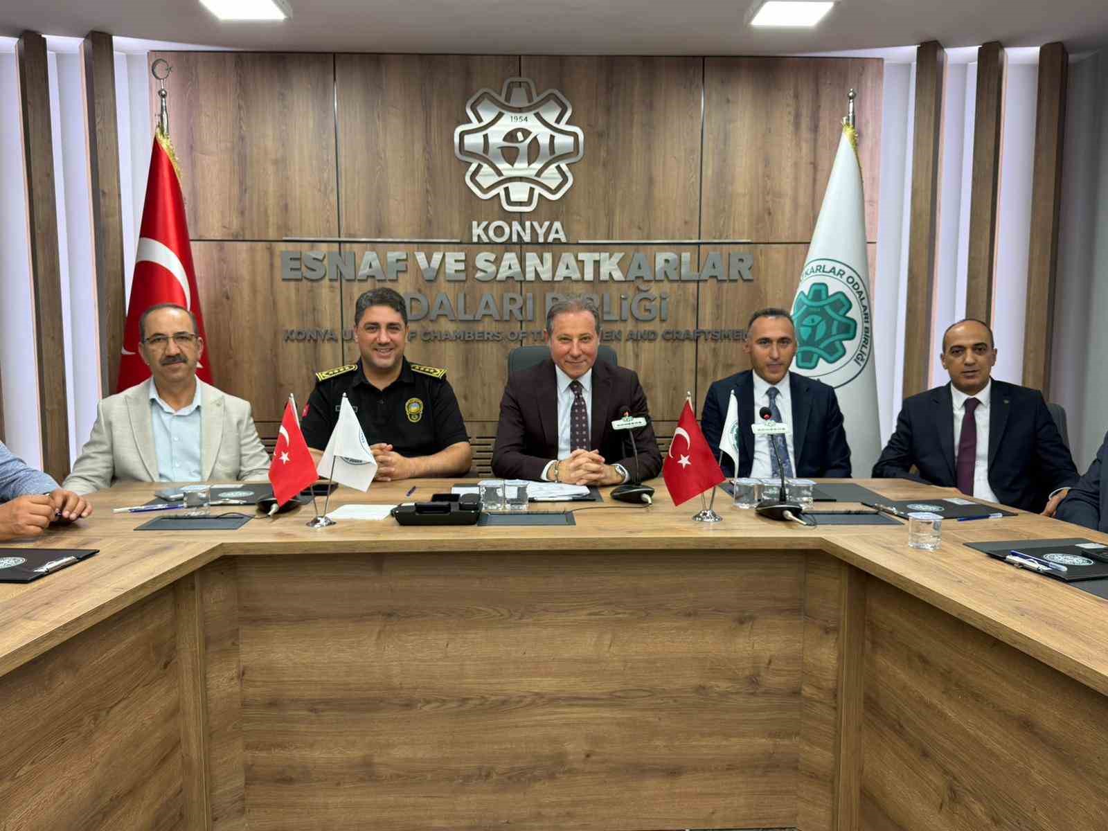 KONESOB Başkanı Karabacak: "Zabıta teşkilatımızla sürekli iş birliği içerisindeyiz"