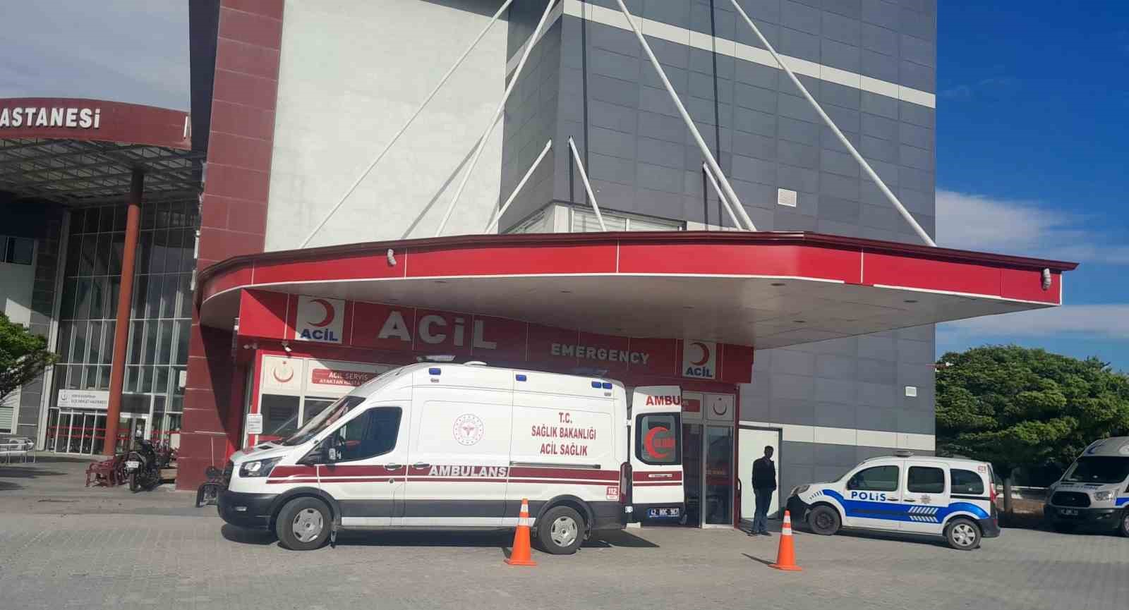 Karapınar’da otomobil ile bisiklet çarpıştı: 1 yaralı