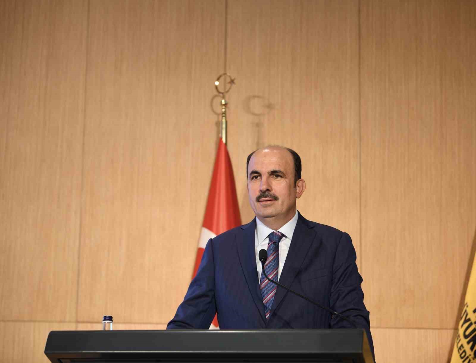 Başkan Altay: "Kentsel dönüşüm ve kamulaştırmaya yaptığımız yatırım tutarı 25 milyar 685 milyon lira"