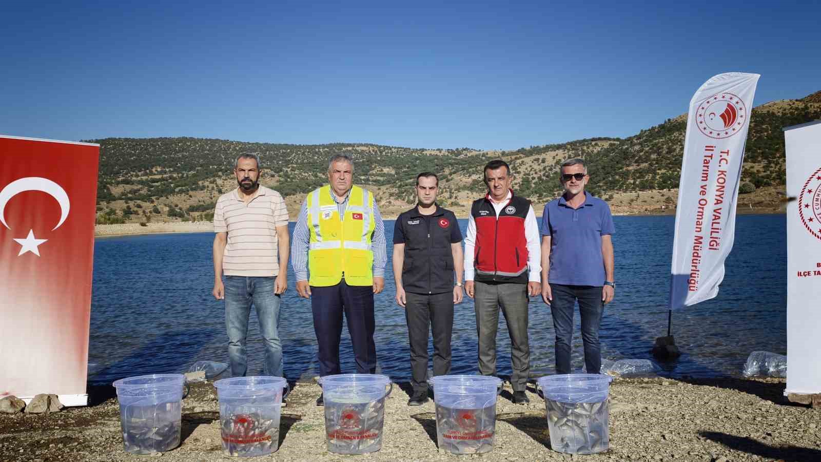 Baraj ve göletler 122 bin yavru balıkla buluştu