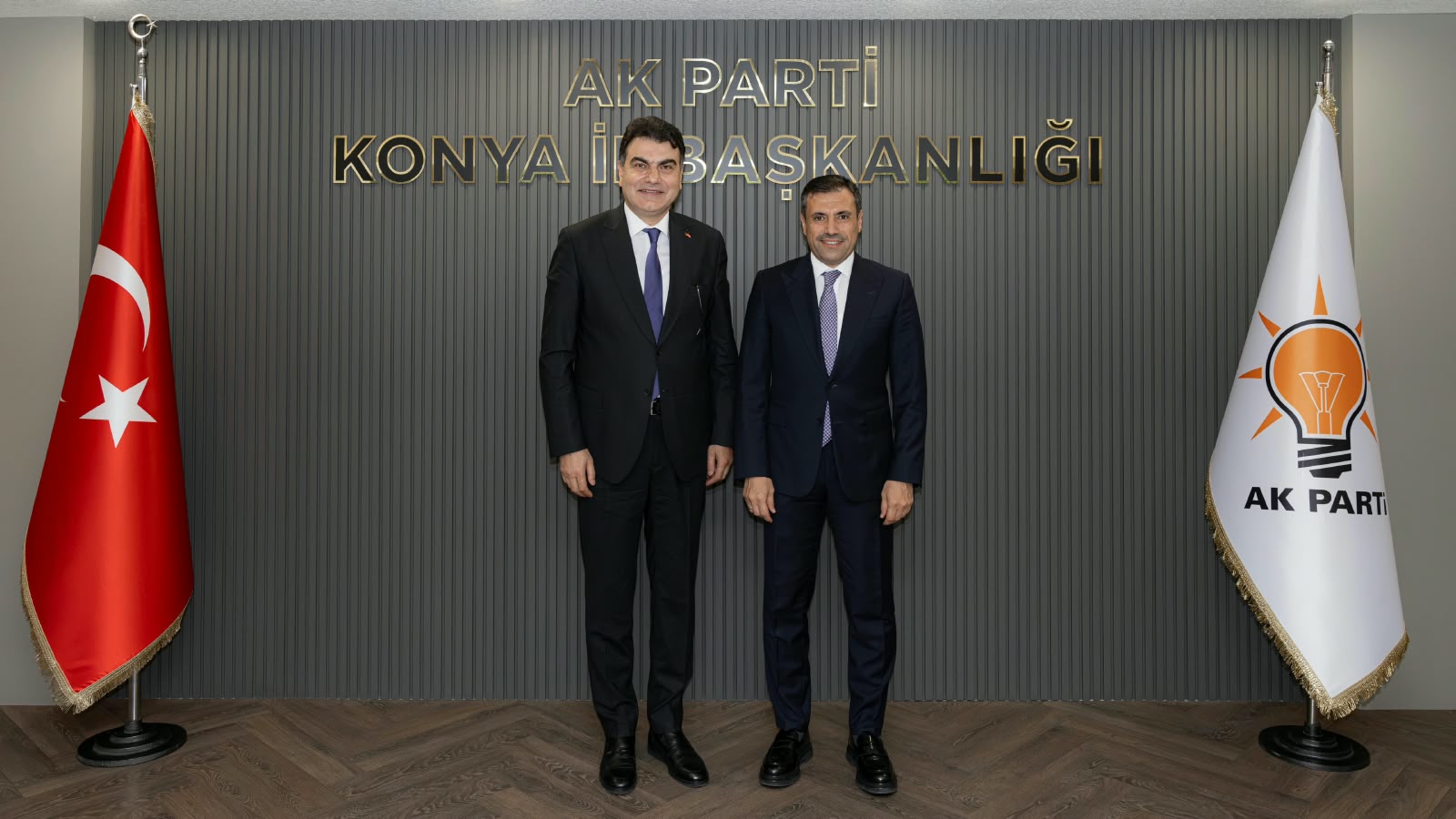 MİLLÎ SAVUNMA BAKAN YARDIMCISI HEYBET’TEN İL BAŞKANIMIZ ÖZGÖKÇEN’E ZİYARET