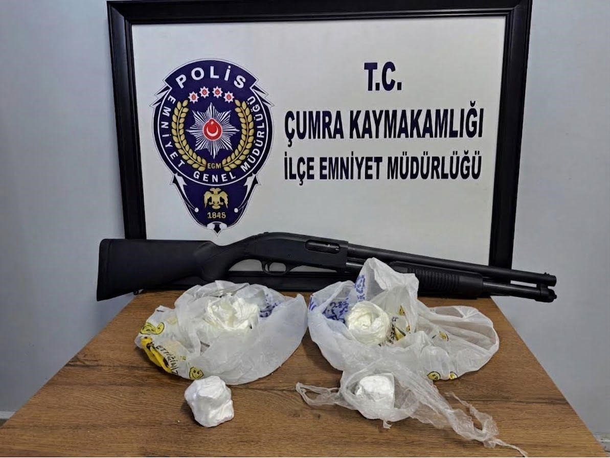 Çumra’da uyuşturucu operasyonu: 4 şüpheli tutuklandı