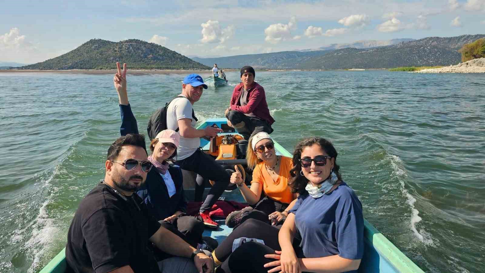 Beyşehir’in gizli cennet adasında nefes kesen keşif