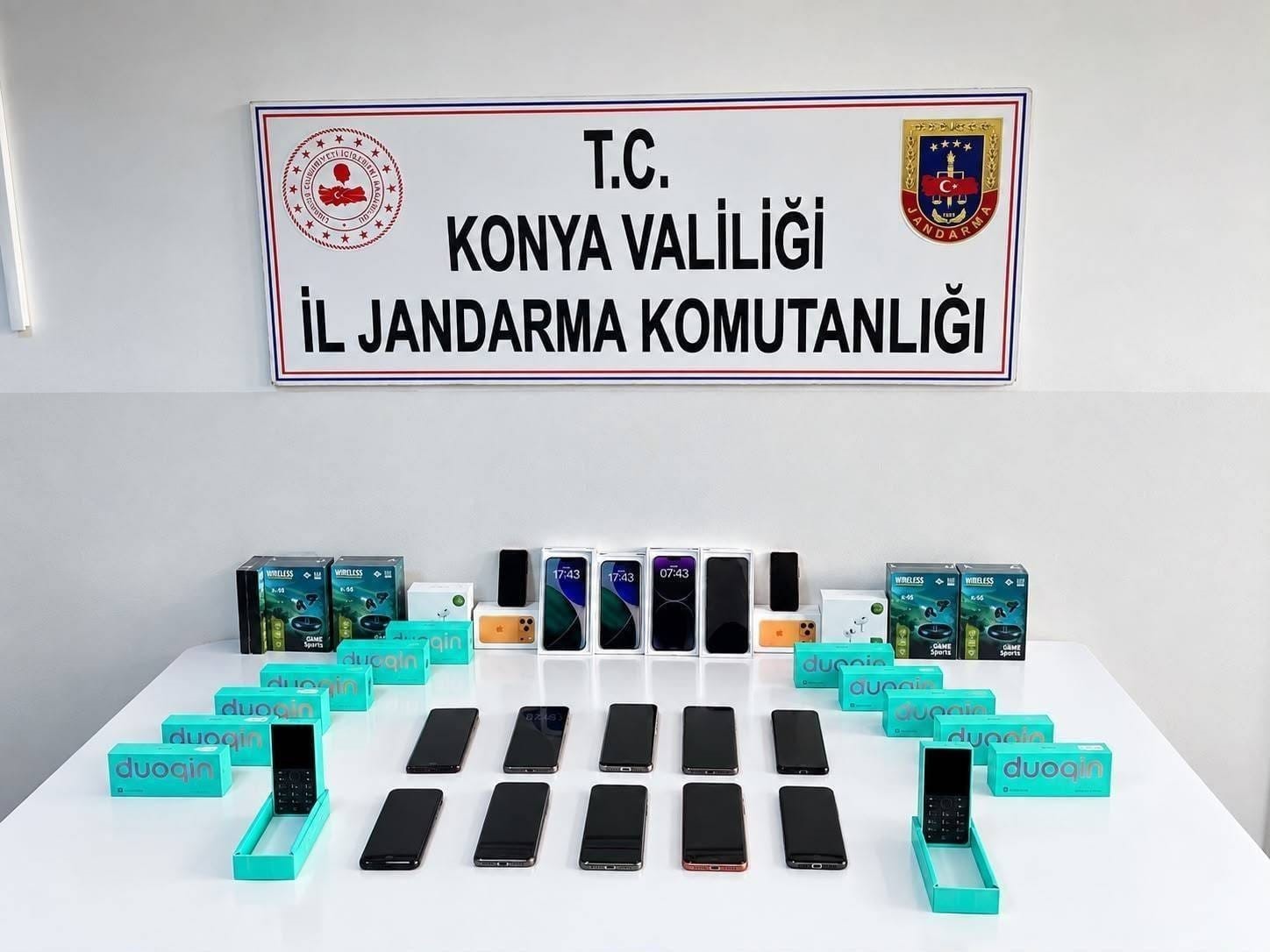 Konya’da kaçakçılık operasyonlarında 915 bin liralık ürün ele geçirildi
