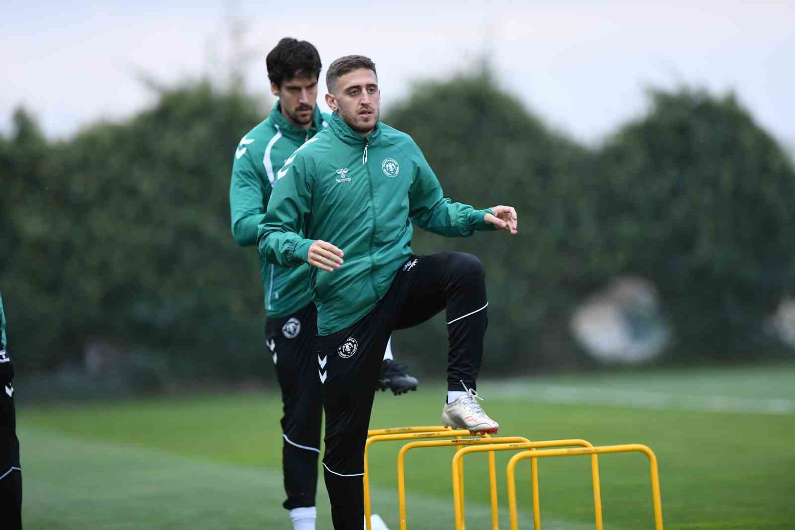 Konyaspor, Başakşehir maçı hazırlıklarına devam etti