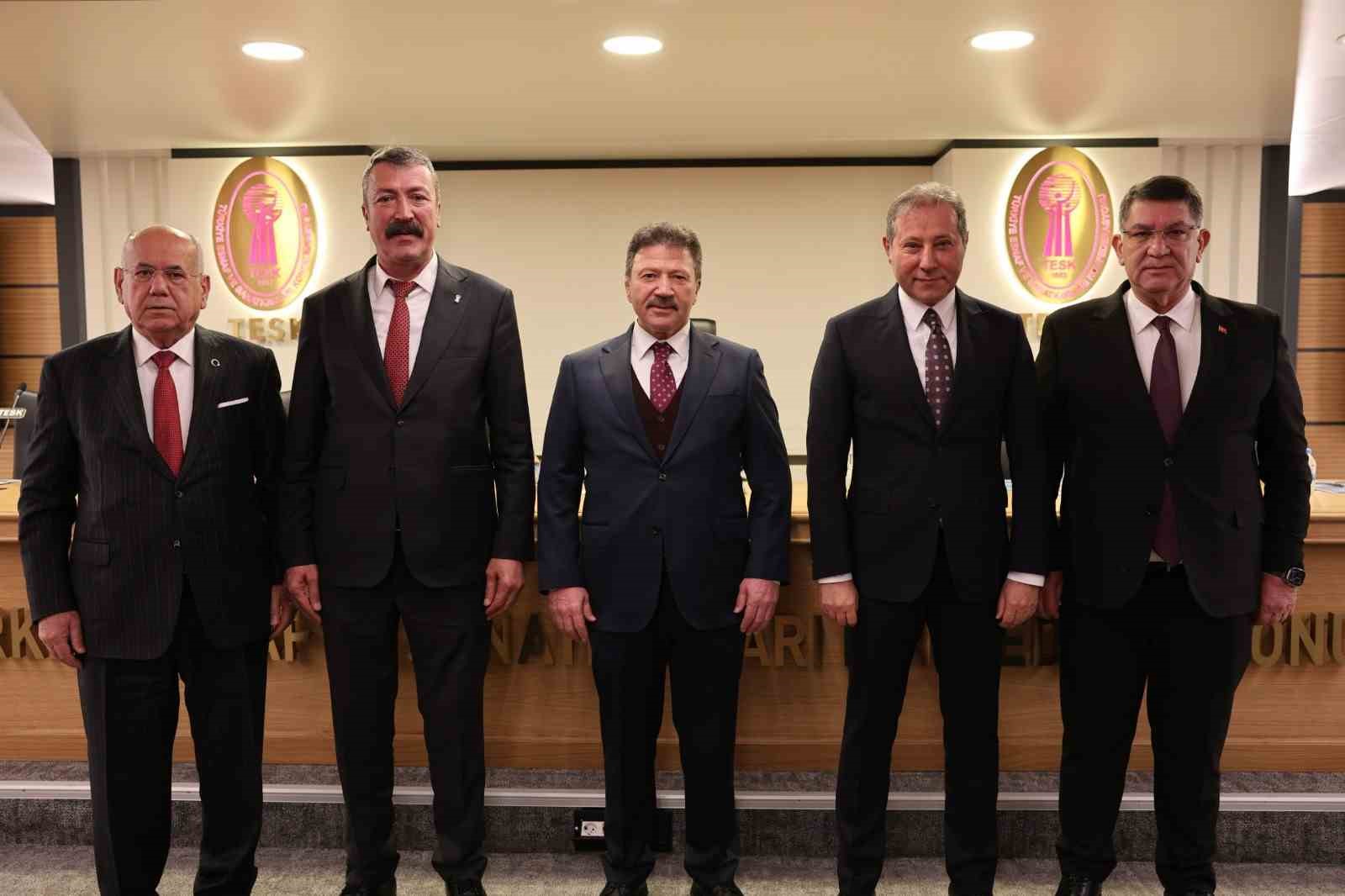 KONESOB Başkanı Muharrem Karabacak’a TESK’te üst düzey görev