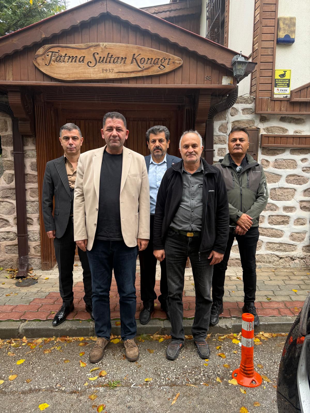 Yeni Medya Cemiyeti'nde Kemal Soylu'ya başsağlığı ziyareti