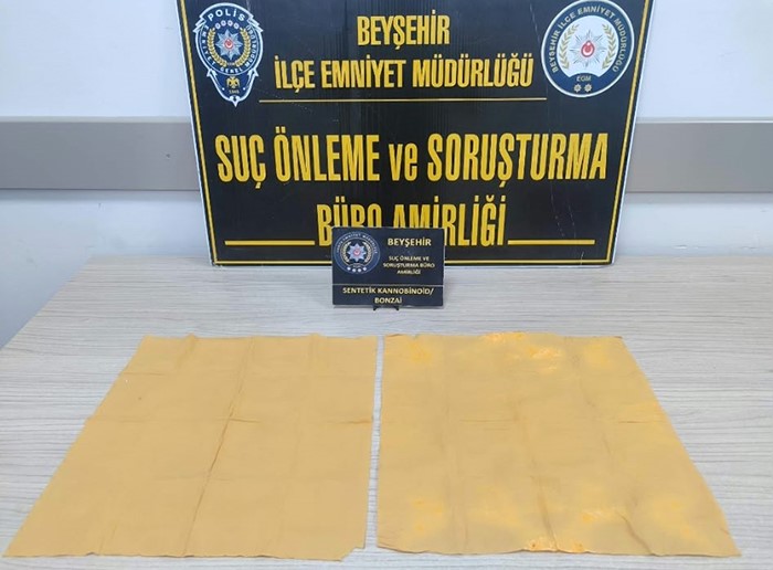 Beyşehir’de 3 bin kullanımlık bonzai ele geçirildi: 3 tutuklama